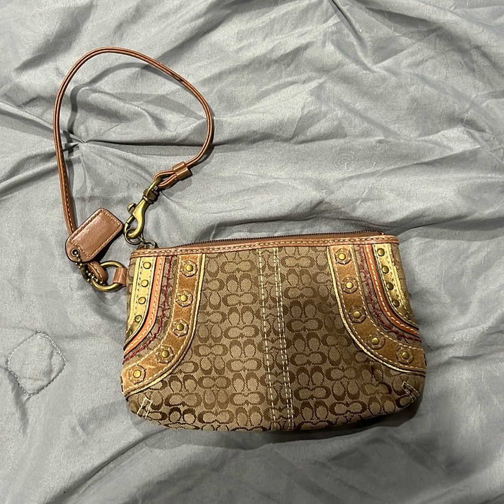 Coach wristlet